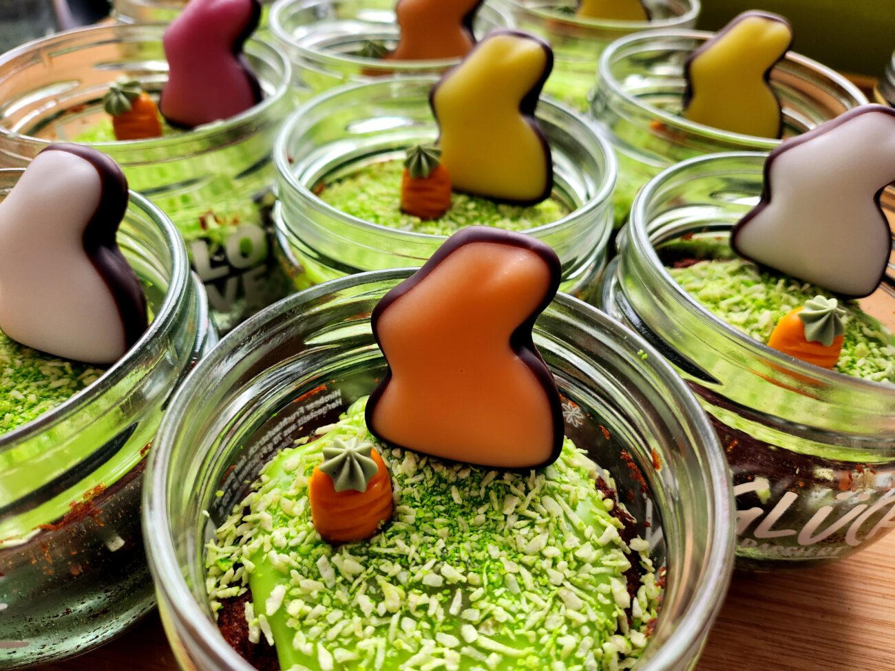Eiweißkuchen mit Schoko zu Ostern
